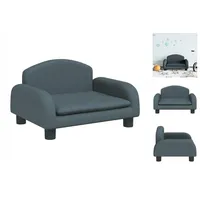 VidaXL Kindersofa Dunkelgrau 50x40x30 cm Stoff