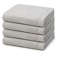 CAWÖ Lifestyle Handtuchset 4-tlg. grau