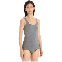 Icebreaker Siren Ärmelloses Baselayer - Gritstone Heather 013 -