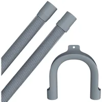 Vioks Waschmaschine Ablaufschlauch 2,5m 19/22mmØ & Spülmaschine Ablaufschlauch Geschirrspüler/Flexibler