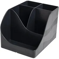 Exacompta 4x Stifteköcher Pen Wave, Neo Deco - Schwarz
