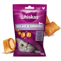 Whiskas Relax & Relieve 45g Katzenleckerli, mit Huhn