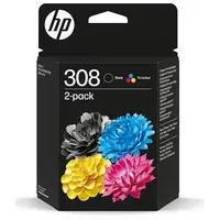 HP 308 schwarz + CMY