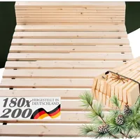 TUGA-Holztech TUGA - Holztech Marken Rollrost Lattenrost 180x200cm 300kg