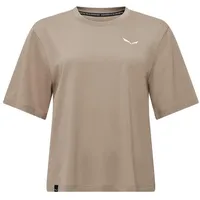 Salewa Eagle Sunset Loose Kurzarm-t-shirt - Quicksand - L