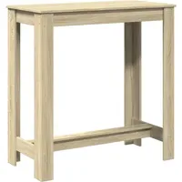 VidaXL Bartisch Sonoma-Eiche 102x50x103,5 cm Holzwerkstoff