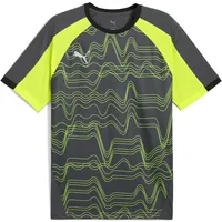 Puma individualLIGA Graphic Jersey Trikots, galactic gray/yellow alert