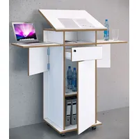 VCM Stehpult Rednerpult Rollen Salia T