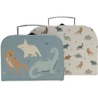 Jollein Spielkoffer Roarsome - 2er Pack - 1 Größeren