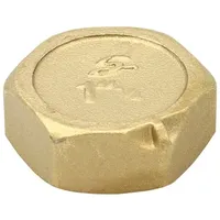 GENERAL FITTINGS Messing Kappe Endkappe Verschlusskappe 1 1/4" Zoll