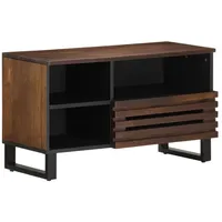 VidaXL TV-Schrank Braun 80x34x46 cm Massivholz Mango