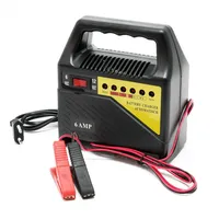 Wiltec Batterieladegerät 6V 12V 6A Batterie und Ladegerät für