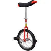 VidaXL Einrad Verstellbar Rot 16 Zoll