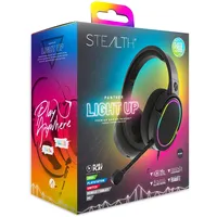Stealth Gaming Panther Gaming Headset mit LED Beleuchtung schwarz