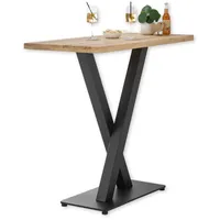 Stolkom Duke Eiche Massivholz geölt, Hochtisch BxHxT 120x104x60 cm