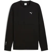 Puma Herren PUMATECH Crew DK Crew-Sweatshirts, PUMA Black, XL