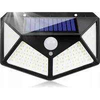 Lumiled Solarlampe mit Bewegungsmelder 100 LED 3 Modi Solar