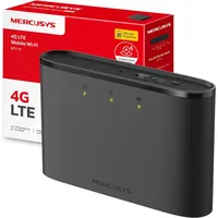 Mercusys MT110, Router für Mobilfunknetz, Schwarz, Akkustand, WLAN 802.