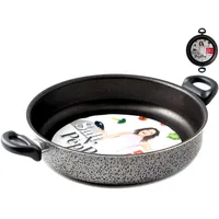 HOME Salt N'Pepper Aluminiumpfanne, Antihaftbeschichtung, 32 cm
