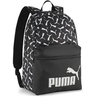 Puma Phase Print Rucksack 01 black/logo/aop