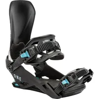 Nitro Herren One Snowboardbindung, Raven, L