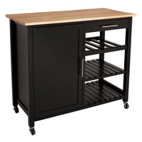 Atmosphera Créateur d'intérieur Küchenwagen in schwarz | Gr.: onesize
