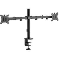 Equip 650157 17"-32" Gelenk-Dual-Monitor-Tischhalterung