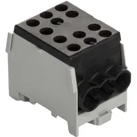 Pollmann Abzweigklemme HLAK 35-1/4 M2 schwarz, 1-polig 2x Eingang