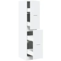 VidaXL Apothekerschrank 30 x 41 x 144,5 cm Weiß