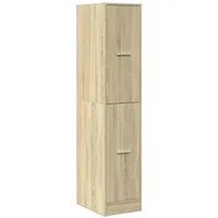 VidaXL Apothekerschrank Sonoma-Eiche 30x41x144,5 cm Holzwerkstoff