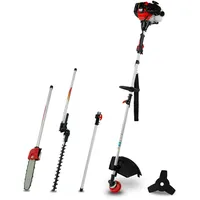 Eberth Motorsense Freischneider Rasentrimmer Multitool 4in1 Benzin, Tragegurt Inkl.,
