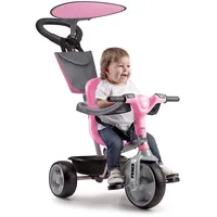 Feber - Baby Plus Music Pink, Rosa Dreirad für