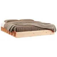 VidaXL Massivholzbett 180x200 cm