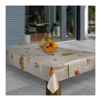 Laro Wachstuch-Tischdecke Sterne Weihnachten Weihnachts-Motive PVC Wachstischdecke Eckig Meterware