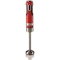 Ariete 0602 Immersionsmixer 1000W Becher, Stabmixer, Rot