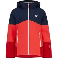 Ziener Kinder AMAJA Ski-Jacke/Winterjacke | warm, atmungsaktiv, wasserdicht, fiery