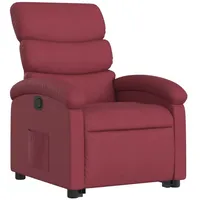 VidaXL Relaxsessel mit Aufstehhilfe Weinrot Stoff