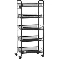 Homcom Rollwagen, Schwarz