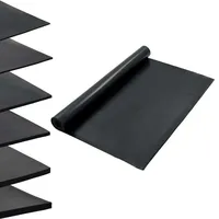 VidaXL Bodenmatte Rutschfest Gummi 1,2x5 m 2 mm Glatt