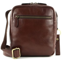 LEONHARD HEYDEN Cambridge Umhängetasche Leder 18 cm braun