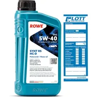 Rowe HIGHTEC SYNT RS HC-D SAE 5W-40 Motoröl