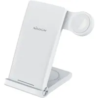 Nillkin DRAHTLOSES LADEN PowerTrio 3in1 MFI-Ladegerät, Apple-Konsole (15 W),