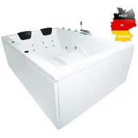 Basera Basera® Indoor Whirlpool Badewanne XXL Wave 2 Personen