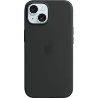 Apple iPhone 15 Silicone Case mit MagSafe - Schwarz