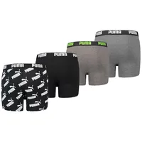 Puma Boxershorts BOYS BASIC BOXER AOP 4P ECOM in