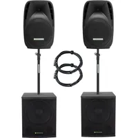 Pronomic 218S-212A Aktive PA-Anlage 900 Watt