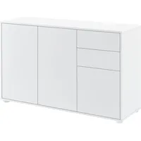 [en.casa] Sideboard Paarl 117 x 36 cm mit 2
