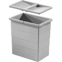 Kuechenkonsum Hailo Inneneimer 1076129 mit Deckel hellgrau 350x226x350 mm