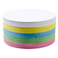 Kompatible Ware Moderationskarten farbsortiert Ø 19,0 cm, 500 St.