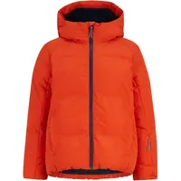 Ziener Kinder AWAR Ski-Jacke/Winterjacke | warm, atmungsaktiv, wasserdicht, orange